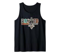 Western Christian Cross Design For Girls Rooted In Christ Camiseta sin Mangas