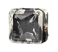 Western Cowboy Dream Catchers Triba Deerblack - Bolsa de maquillaje transparente para artículos de aseo personal, organizador de cosméticos para volar