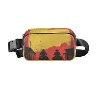 Western Cowboy Setting Sun - Bonita bolsa cruzada para mujeres y hombres, impermeable, para viajes, gimnasio, trabajo, Western Cowboys Canyon Sunset House, 1 size