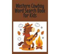 Western Cowboy Word Search Book for Kids