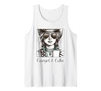 Western Cowgirl and Coffee Wild West Cowgirls Camiseta sin Mangas