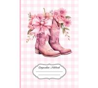 Western Cowgirl Composition Notebook: Country Girl Inspired Lined Journal with Vintage Cowgirl Hat and Boots | Cute Notebook for Writing, Notes, and School