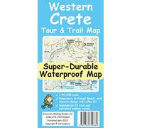Western Crete Tour & Trail Super-Durable Map