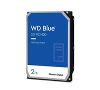 WD Blue 2TB para Ordenadores de Sobremesa, Disco Duro Interno 3,5” - 7200 RPM, SATA 6 GB/s, 256 MB caché