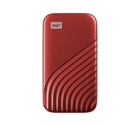 Western Digital My Passport 2 TB USB Tipo-C 3.2 Gen 2 (3.1 Gen 2) Rojo