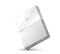 Western Digital My Passport - Disco Duro Externo portátil de 2 TB (2.5", USB 3.0), Acabado estandar, Color Blanco