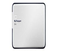 Western Digital My Passport Slim, 2TB - Disco Duro Externo (2TB, 2000 GB, 3.0 (3.1 Gen 1), Plata)