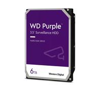 WD Purple 6TB para Videovigilancia, Disco Duro Interno 3,5" - AllFrame Technology, 180TB/año, 256MB Caché