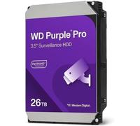 WD Purple Pro 26TB Smart Video Disco Duro Interno de 3,5" - 7200 RPM, AllFrame Technology, 550 TB/año, 512 MB Caché