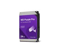 WD Purple Pro 24TB Smart Video Disco Duro Interno de 3,5" - 7200 RPM, AllFrame Technology, 550 TB/año, 512 MB Caché