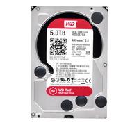 Western Digital Rojo 5TB 5400U / Min 64MB SATA III WD50EFRX Nasware 3.0 3.5''