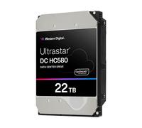 Western Digital Ultrastar DC HC580 22TB SAS 3.5" HDD Unidad de Disco Duro 7200RPM 512MB - WD22PURZ (Servidor/Workstation)