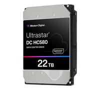 Western Digital Ultrastar DC HC580 22TB 7200RPM 512MB SAS 3.5" Unidad de Disco Duro para Servidor/Estación de Trabajo