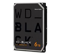 Western Digital WD_BLACK Sobremesa 6TB 3.5 pulgadas SATA Disco duro interno para juegos (CMR)