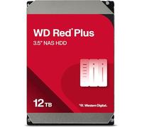 Western Digital WD Red Plus Disco Duro Interno, 12 TB, CMR, 3.5 Pulgadas, SATA 7200 RPM, caché de 512 MB, Paquete ecológico WD120EFGX-AJP
