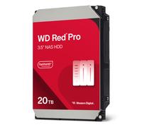WD Red Pro 20TB NAS Disco Duro Interno 3,5" - 7200 RPM, SATA 6Gb/s, CMR, 512MB Caché