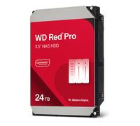 Western Digital WD Red Pro WD241KFGX 24TB HDD 3.5" 7200 RPM SATA, 512 MB Cache, 550 TB/año carga de trabajo, garantía 5 años