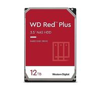 Western Digital WD Red WD120EFAX Disco Duro 3.5" para Dispositivos NAS 5400 RPM Class 12TB, SATA 6 GB/s, CMR, 256 MB Cache, Rojo