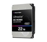 Western Digital Ultrastar DC HC580 22TB 7200RPM 512MB SAS 3.5" Unidad de Disco Duro para Servidor/Estación de Trabajo