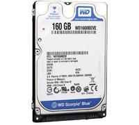 Western Digital WD1600BEVE Scorpio - Disco Duro Interno de 160 GB (5400 RPM, SATA, 100 MB/s)