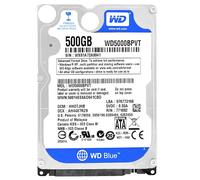 Western Digital WD5000BPVT Disco Duro Interno 500GB 8MB SATA II 5400RPM 2,5"