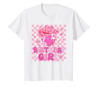 Western Disco Theme 4th Birthday Cowgirl Rodeo 4 Años Camiseta