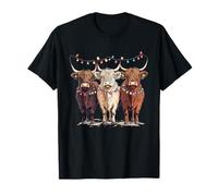 Western - Divertidas Vacas de Navidad - Country Christmas Camiseta