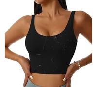 Western Horse - Chaleco deportivo para mujer, sin cremallera, apto para caminar y hacer ejercicio, Negro, S