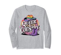 Western LGBTQ Queer and Country Rainbow Pride Manga Larga