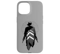 Western Lone Ranger/Silueta de Vaquero al Atardecer/Lejano Oeste Carcasa para iPhone 15