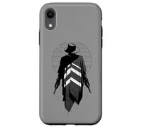 Western Lone Ranger/Silueta de Vaquero al Atardecer/Lejano Oeste Carcasa para iPhone XR
