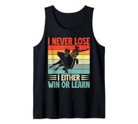 Western Rider I Never Lose Win Or Learn Cowgirl Rodeo Camiseta sin Mangas