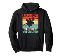 Western Rider I Never Lose Win Or Learn Cowgirl Rodeo Sudadera con Capucha