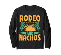 Western Rider Rodeo & Nachos Cowgirl Rodeo Manga Larga
