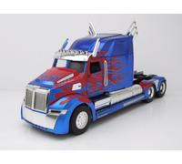 Jada Toys-Transformers - Maqueta de película Western Star 5700 XE Phantom 5-Escala 1/24, 98403, Azul/Rojo