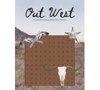 Western Themed Word Search Puzzle Book: Word Searches with Easy to Read Print about Wranglers, Buckaroos, Cattle and More | 8.5x11 inches, 110 pages | 50+ puzzles … for Cowboys & Cowgirls