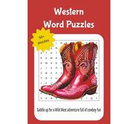 western word puzzles: Saddle up for a Wild West adventure full of cowboy fun