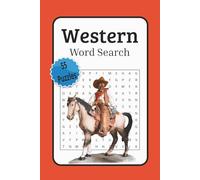 Western Word Search Puzzle Book: Word Searches with Easy to Read Print about Western Movies, Culture, and Jargon | 6x9 size, 110 pages | 55 puzzles...Gift for Holidays, Vacations, and Leisure