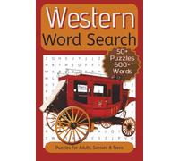 Western Word Serach: Word Searches about Western Civilization, Cowboys, Wild West and More. | 6x9 inch, 110 Pages | Puzzles For Adults, Seniors And Teens.