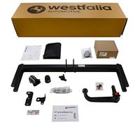 Westfalia - Enganche de Remolque Desmontable para Porsche Macan (Modelos a Partir de 04/2014) - en Set con 13 Pines