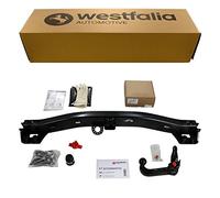 Westfalia Enganche Desmontable para VW Touareg (04/2010-08/2014) y Porsche Cayenne (04/2010-10/2017) - Viene Acompañado de un Kit de Cableado de 13 pines