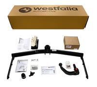 Westfalia Enganche Desmontable para VW Touran incluyendo Cross (03/2003-09/2015) - Viene Acompañado de un Kit de Cableado de 13 pines