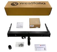 Westfalia Enganche Fijo + Kit cableado esp. vehículo 13 clav. | VW Transporter T5 Panel Van/Combi (04/2003-10/2009) - Adecuado para modelos 4-Motion - No compatible con versiones Rockton