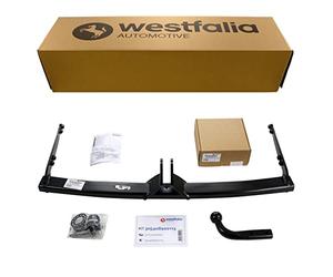 Westfalia Enganche Fijo para VW Golf 7 Sedán, T-Roc, Audi A3, Q2, Skoda Octavia 3, Seat Leon 3 - Viene Acompañado de un Kit de Cableado de 13 pines