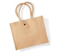 Westford Mill Bolsa de compra clásica de yute (talla única) (natural)