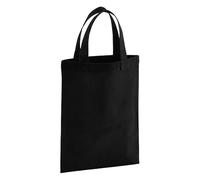 Westford Mill Bolsa de fiesta reutilizable, NEGRO, One Size