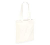 Westford Mill Bolsa de mano orgánica teñida natural, Sal marina, talla única