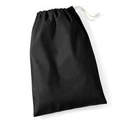 Westford Mill - Bolsa de tela (algodón), color negro, talla extra-small