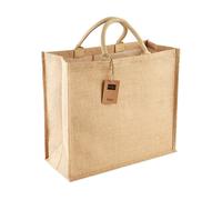 Westford Mill Bolsa para la Compra Diseño Jumbo de Yute (RW9681)