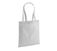 Westford Mill EarthAware - Bolsa de compra orgánica (talla única), color gris claro